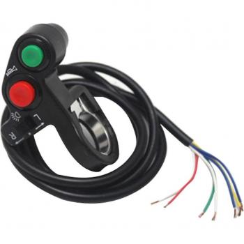 Motorcycle Handlebar Turn Signal and Horn Switch