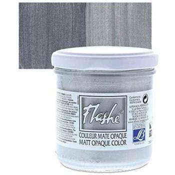 COLORE ACRILICO FLASHE 125 ML. ARGENTO LEFRANC & BOURGEOIS