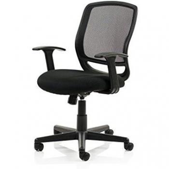 Mave Task Operator Chair with Arms Black Mesh