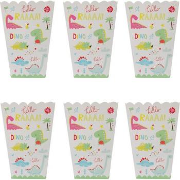 Boîtes à pop-corn féeriques 6 pièces