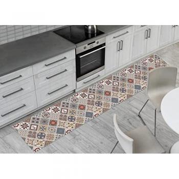 Cucina Antiscivolo Tappeto 50x280 Mattonella