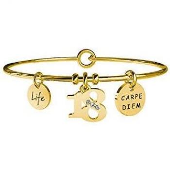 Bracciale KIDULT MOMENTI SPECIALI in acciaio 316L e cristalli