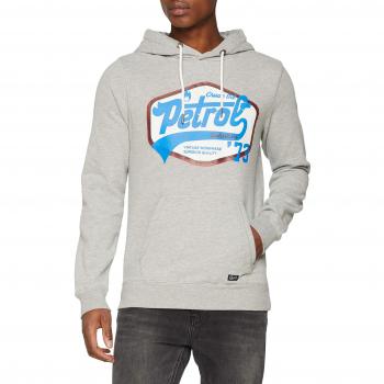 Petrol Industries Sudadera M-FW18-SP-SWH205, Capucha, Hombre, Gris