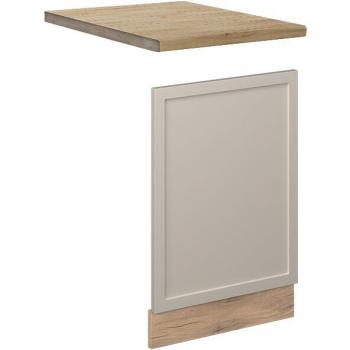 Façade de meuble Fame-line, Grisbeige, 45 Cm, Chêne