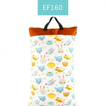 Happy Flute Diaper Bag with Prints 40x70 cm