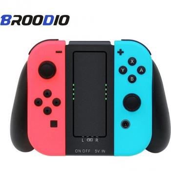 Chargeur et Support de Poignée pour Contrôleur Nintendo Switch