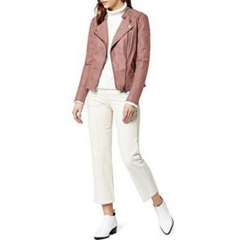 Fuchsia Femme Leather Coat