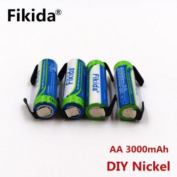 Batería NiMH 3000mAh 1.2V, Pack de 4 a 10 piezas