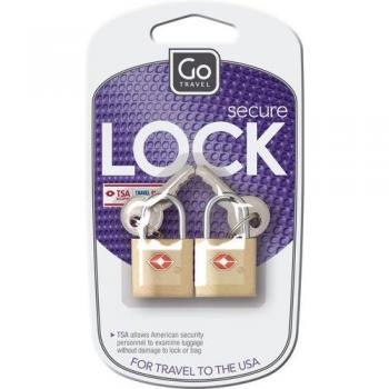 Go Travel Travel Sentry Case Locks (2 Schlösser)