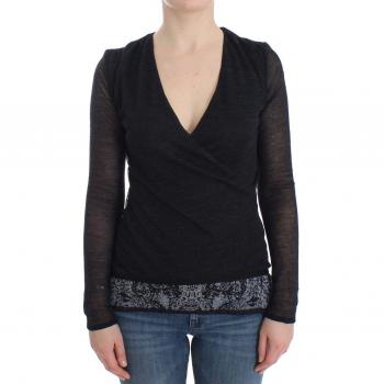Ermanno Scervino V-neck Knitwear female Black Size S