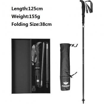 PIONEER Portable Hiking Stick with Quick Lock