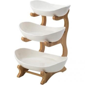 Cesta de fruta seca moderna creativa