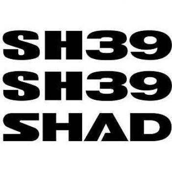 Set adesivi per bauletto moto Shad SH39