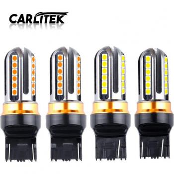 Feux de Réserve LED 24SMD-3030 7443 T20 W21/5W 7440 W21W 2 unités