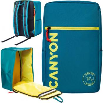 Zelený batoh Canyon CSZ-02 pro notebooky 15.6, 20x25x40cm