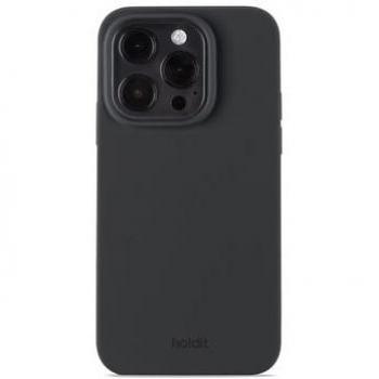 Funda de Silicone Holdit iPhone 14 Pro em Preto