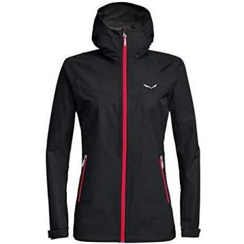 Jaqueta Feminina Salewa Puez Aqua 3 PTX Preto e Rosa