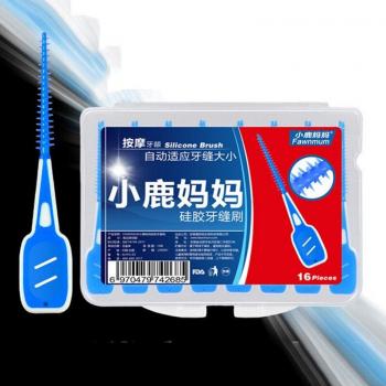 16pcs Interdental Floss Picks