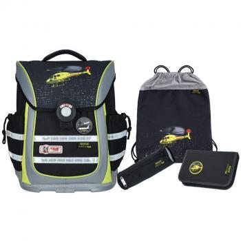 McNeill Leichtes ergonomisches 4-teiliges Schulranzen-Set Ergo Light Pure