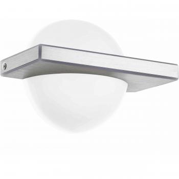 LED Wandleuchte Lichtobjekt – Luxus Wandlampe (Modell 95771) in Weiß/Silber