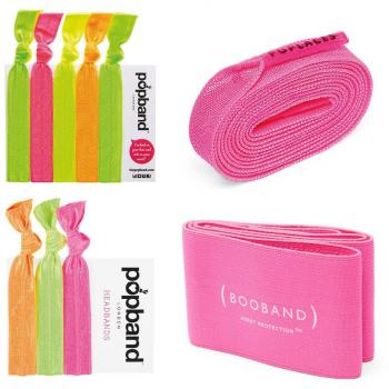 Regolabile Poplaces Seno e Elastici per Capelli