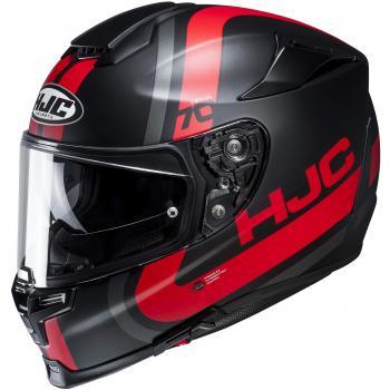 HJC NC Herren Helm (Schwarz/Grau/Rot) – XS‑Größe
