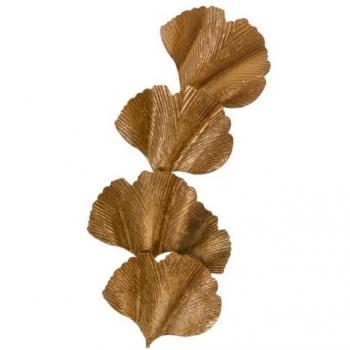 29 x 6 x 67 cm Gold Metal Wall Decor