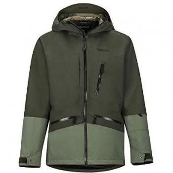 Marmot Herren Adventure Moment Jacke, Rosengrün/Crocodile – XL