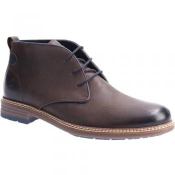 Hush Puppies Jonas Chukka en Cuir Marron