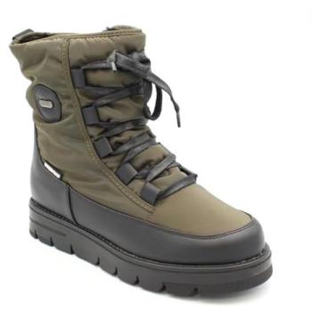 Women’s Dark Olive Thermal Waterproof Boots by Mammal – Size 3