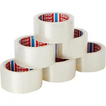 Ruban adhésif emballage Tesa fort 66m x 50mm transparent
