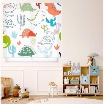 Estor en rollo para habitaciones infantiles con diseño lúdico