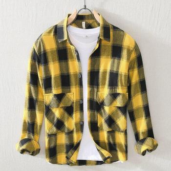 Classic Plaid Shirt for Men