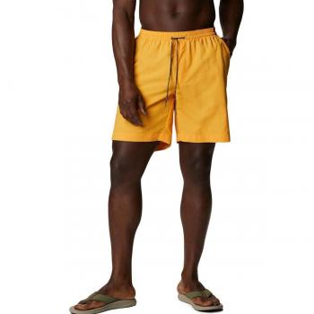 Pantalones cortos amarillos con tecnología Summerdry de Columbia para hombres