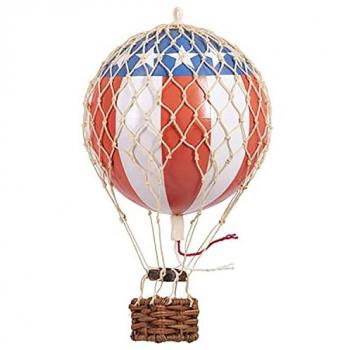 Authentic Models Hängedekoration Ballon Floating in the Skies US Flagge (8cm)