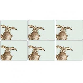 Bunny Bounce Placemats – Six‑Pack Collection