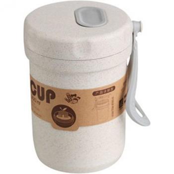 Récipient à soupe en plastique de forme ronde
