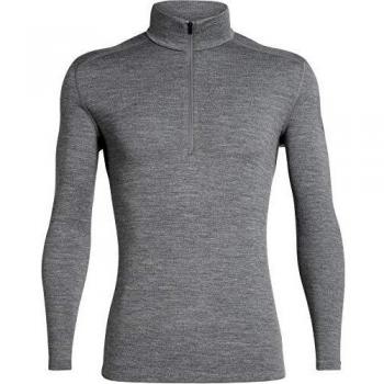 Icebreaker 260 Tech Half Zip, Gritstone Heather, Size M, Male