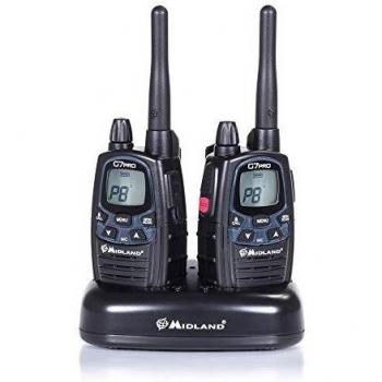 Midland G7 Pro Walkie-Talkie (12 km), Schwarz