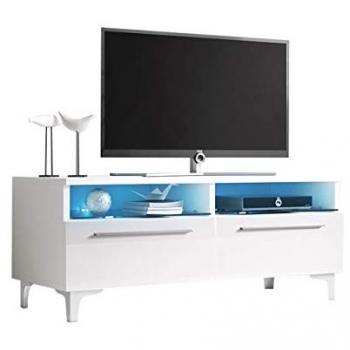 Mueble TV Nashville 116 Blanco Brillante 100x45x46cm