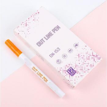Double Line Glitter Marker for DIY