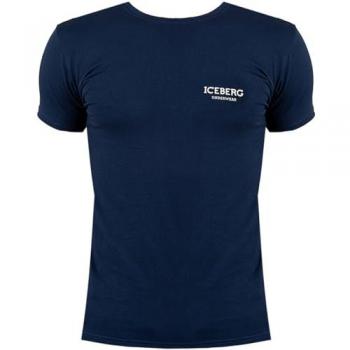 ICEBERG T-Shirt Uomo Art Ice1uts01 Navy Colore Blu Navy Misura A Scelta