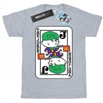 T-shirt in Cotone Chibi Joker per Donna