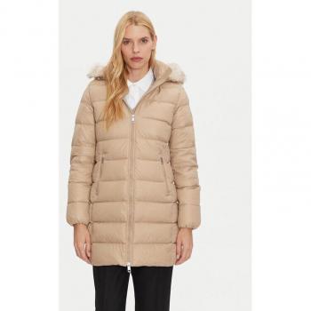 Manto Plumífero Tommy Hilfiger Mujer Cremallera y Capucha