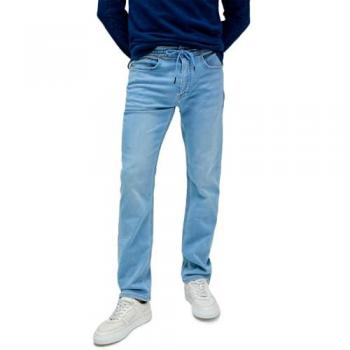 Jeans Salsa Slim Hombre Azul Claro Regular Fit