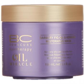 Keratin & Barbary Fig Seed Oil Intensive Repair Hair Mask, from Schwarzkopf Bonacure, 1-Pack, 0.15 L