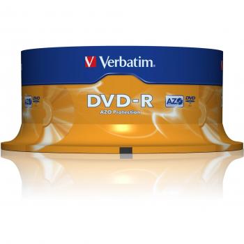 DVD‑R Azo Verbatim 25 Spindles, 16 ×