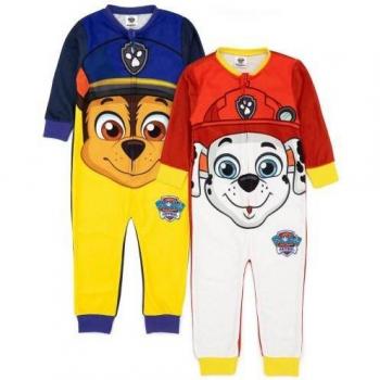 Pyjama Douillet Paw Patrol Chase & Marshall (Pack de 2) 6-7 Ans bleu/jaune