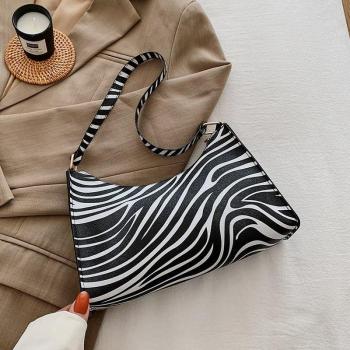 Ladies Small Zebra Print Handbag
