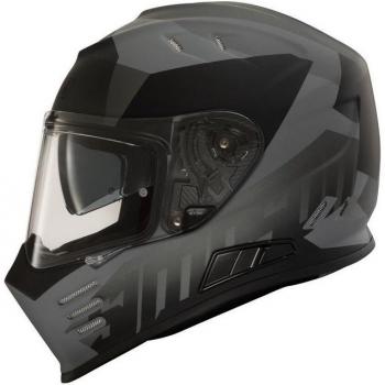 Simpson Venom Army Casque Moto Taille S Noir/Gris
